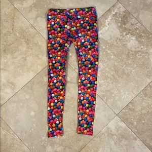 Stretchy bubblegum leggings